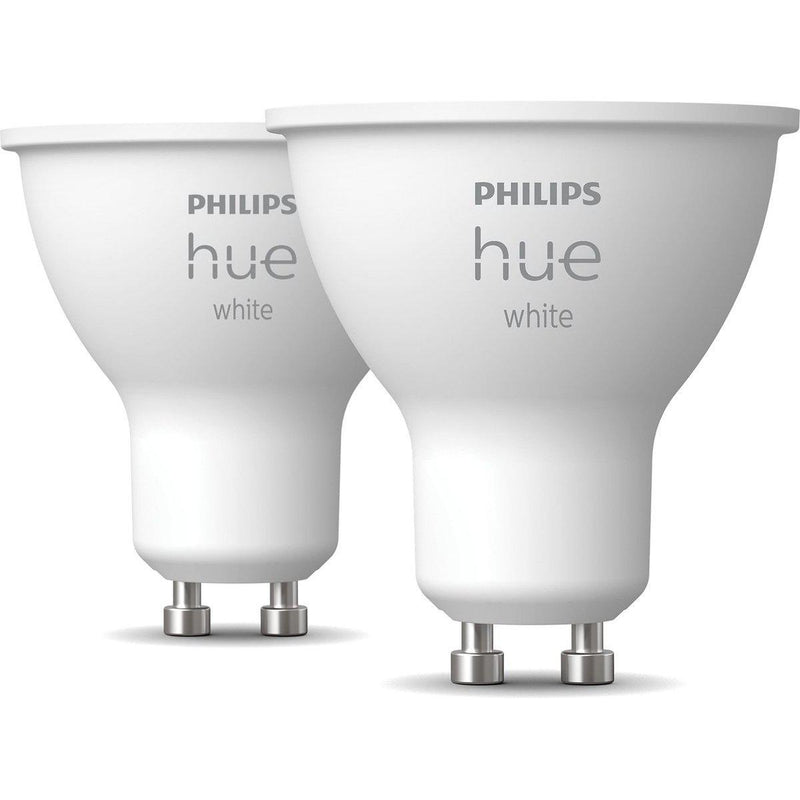 Philips Hue spot - warmwit licht - 2-pack - GU10-PHILIPS NEDERLAND [BO] (verlichting)-Bouwhof shop (6933749137584)