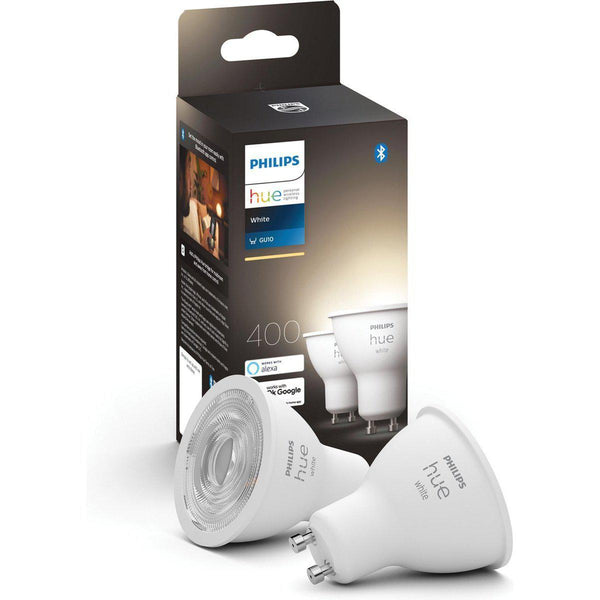 Philips Hue spot - warmwit licht - 2-pack - GU10-PHILIPS NEDERLAND [BO] (verlichting)-Bouwhof shop (6933749137584)