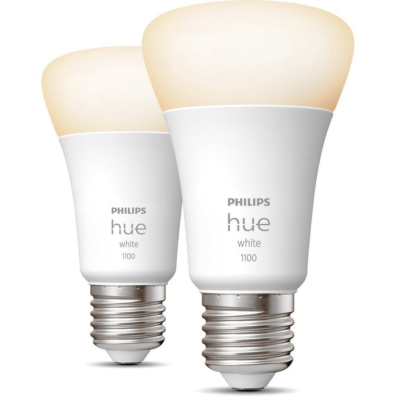 Philips Hue standaardlamp - warmwit licht - 2-pack - E27 - 1100lm-PHILIPS NEDERLAND [BO] (verlichting)-Bouwhof shop (6933747728560)