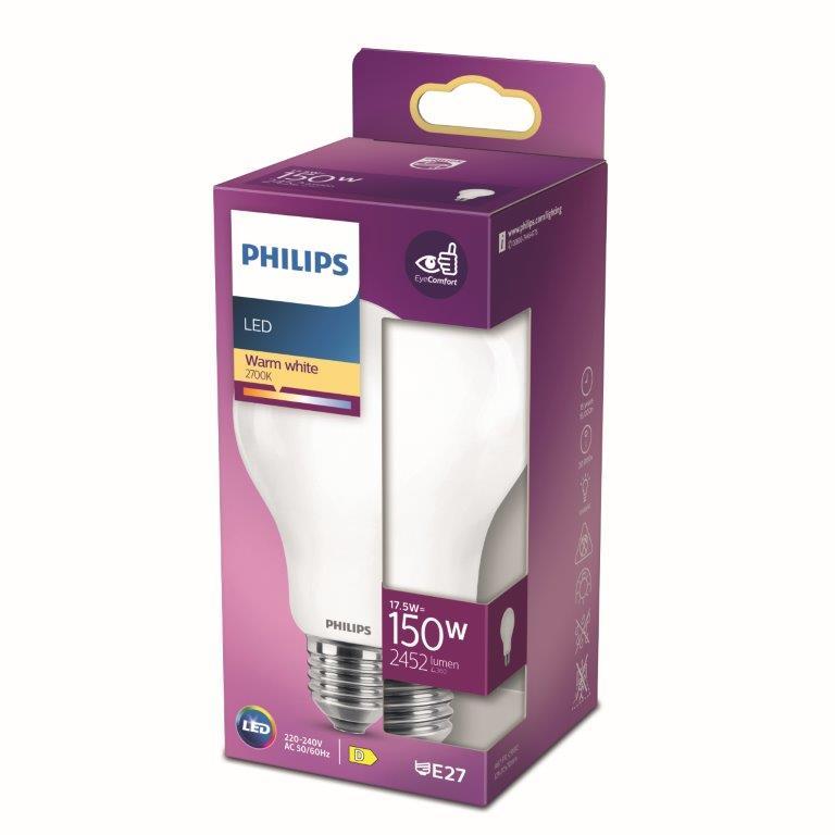 Philips LED Lamp Mat 150W E27 Warm Wit Licht-PHILIPS NEDERLAND (lichtbronnen)-Bouwhof shop (6147894575280)