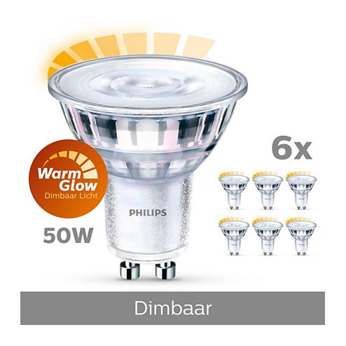 Philips LED spot Classic 50W GU10 WarmGlow-PHILIPS NEDERLAND (lichtbronnen)-Bouwhof shop