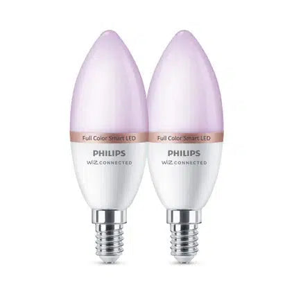 Philips PHI LED Kaarslamp - gekleurd (7067471347888)