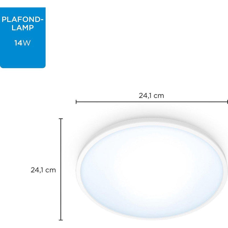 WIZ SuperSlim Ceiling 14W W RD 27-65K TW-PHILIPS NEDERLAND [BO] (verlichting)-Bouwhof shop (6936659558576)