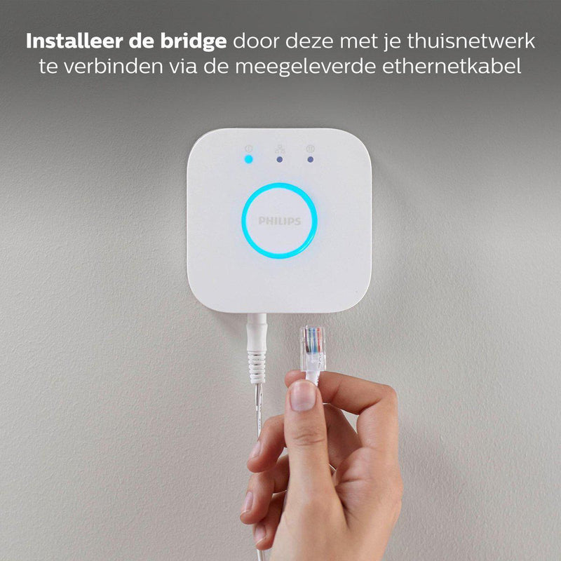 Philips hue bridge-PHILIPS NEDERLAND [BO] (verlichting)-Bouwhof shop (6964069236912)