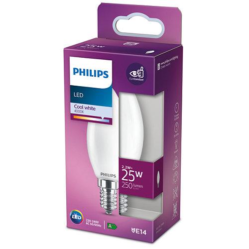 PHILIPS LED KAARS E14 MAT 25W KOEL WIT LICHT-PHILIPS NEDERLAND (lichtbronnen)-Bouwhof shop (6147892412592)