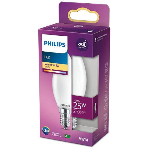 PHILIPS LED KAARS E14 MAT 25W WARM WIT LICHT-PHILIPS NEDERLAND (lichtbronnen)-Bouwhof shop (6147892609200)