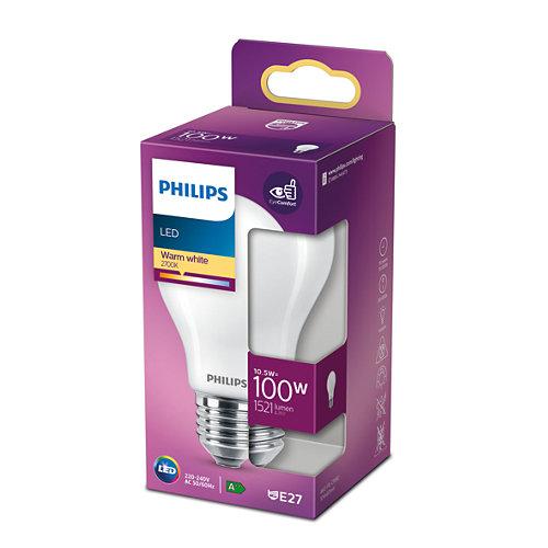 PHILIPS LED LAMP E27 MAT 100W WARM WIT LICHT-PHILIPS NEDERLAND (lichtbronnen)-Bouwhof shop (6147894313136)