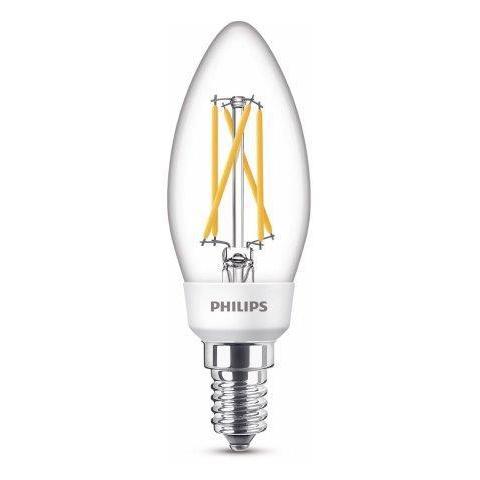 PHILIPS LED SCENESWITCH KAARS E14 TRANSPARANT 40W WARM WIT LICHT-PHILIPS NEDERLAND (lichtbronnen)-Bouwhof shop (6147889463472)