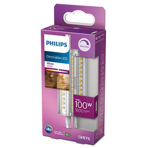 PHILIPS LED STAAFLAMP R7S 100W DIMBAAR WIT LICHT-PHILIPS NEDERLAND (lichtbronnen)-Bouwhof shop (6147889823920)