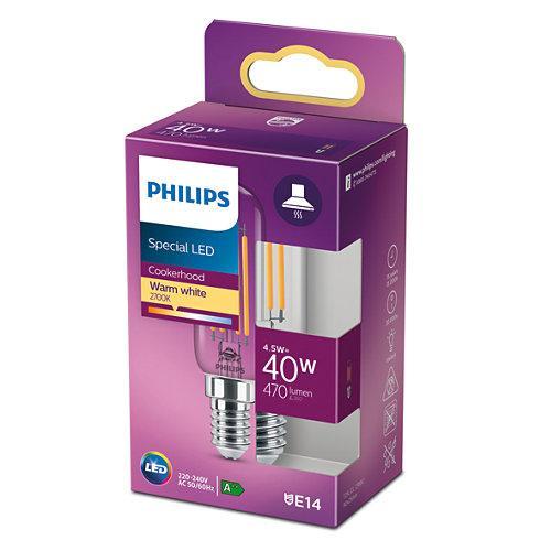 PHILIPS LED T25 E14 TRANSPARANT 40W WARM WIT LICHT-PHILIPS NEDERLAND (lichtbronnen)-Bouwhof shop (6147891658928)