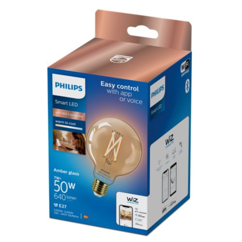 Philips smart LED filamentlamp - Amber-PHILIPS NEDERLAND [BO] (lichtbronnen)-Bouwhof shop (7067471675568)