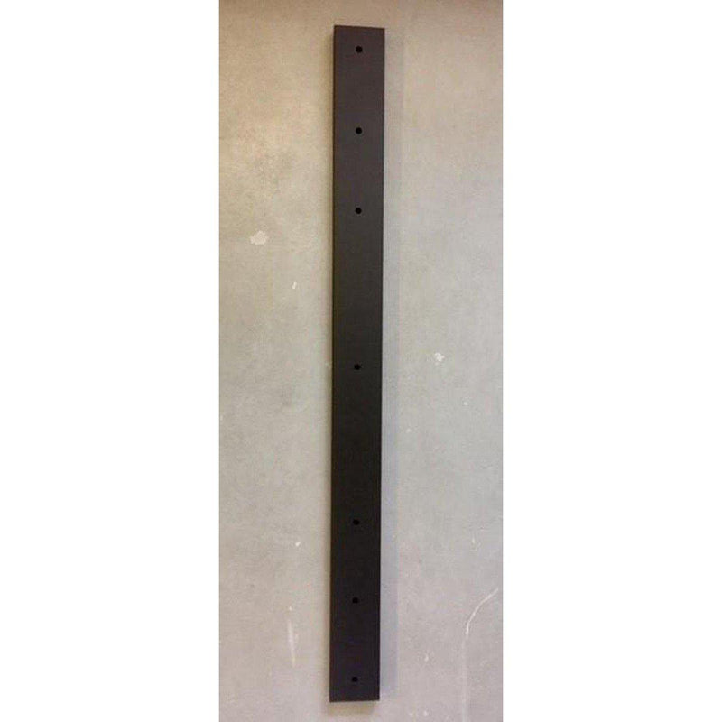 Plafondbalk 1200 x 90 x 25 mm. 5 Gaten poeder zwart-EXPO TRADING (verlichting)-Bouwhof shop (6791377748144)