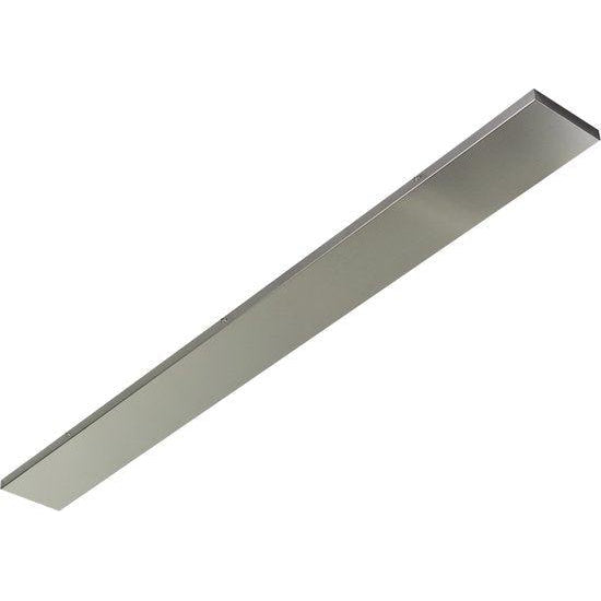 Plafondbalk 1500x150x25mm satin staal zonder gaten-EXPO TRADING (verlichting)-Bouwhof shop (6791376765104)