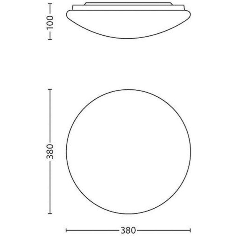 PLAFONDLAMP PHILIPS SUEDE WIT 4X5W-PHILIPS NEDERLAND (verlichting)-Bouwhof shop (6135138025648)