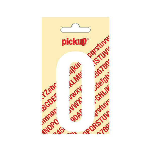 PLAKCIJFER NOBEL 90 MM. WIT 0-PICKUP STICKERS [BO]-Bouwhof shop (6165698838704)