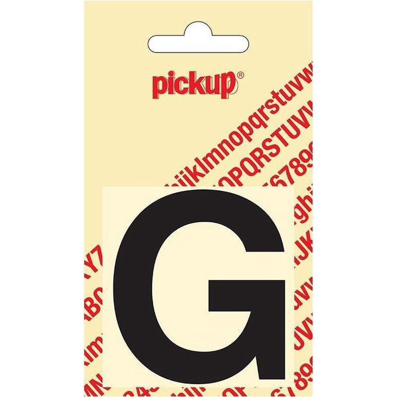 Plakletter Helvetica 60 mm. zwart G-PICKUP STICKERS [BO]-Bouwhof shop (6690974662832)