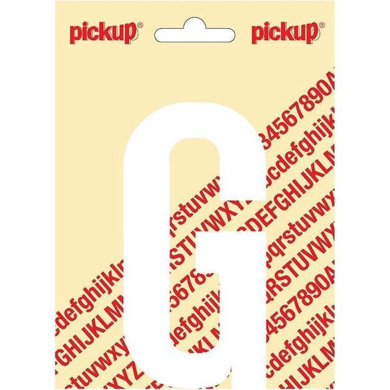 Plakletter Nobel 120mm wit G-PICKUP STICKERS [BO]-Bouwhof shop (6690979578032)