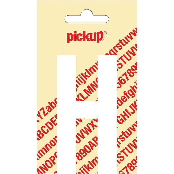 Plakletter Nobel 120mm wit H-PICKUP STICKERS [BO]-Bouwhof shop (6690979643568)