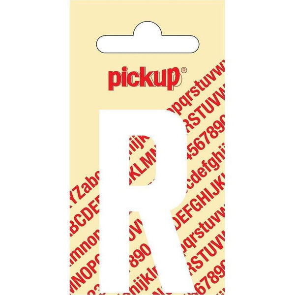 Plakletter Nobel 120mm wit R-PICKUP STICKERS [BO]-Bouwhof shop (6690980069552)