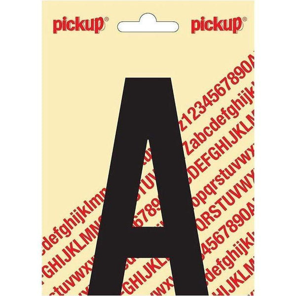 Plakletter Nobel 120mm zwart A-PICKUP STICKERS [BO]-Bouwhof shop (6690978594992)