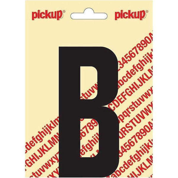 Plakletter Nobel 120mm zwart B-PICKUP STICKERS [BO]-Bouwhof shop (6690978627760)