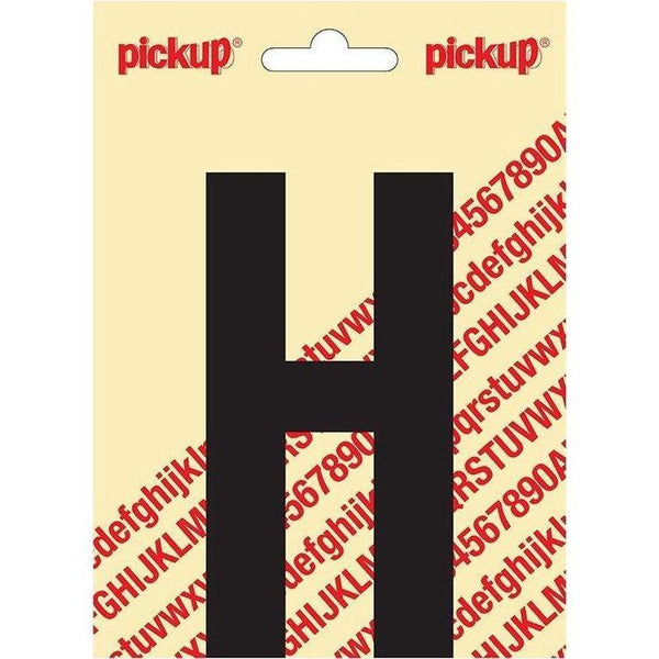 Plakletter Nobel 120mm zwart H-PICKUP STICKERS [BO]-Bouwhof shop (6690978758832)