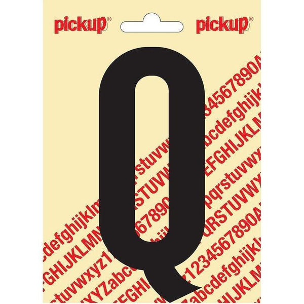 Plakletter Nobel 120mm zwart Q-PICKUP STICKERS [BO]-Bouwhof shop (6690979020976)