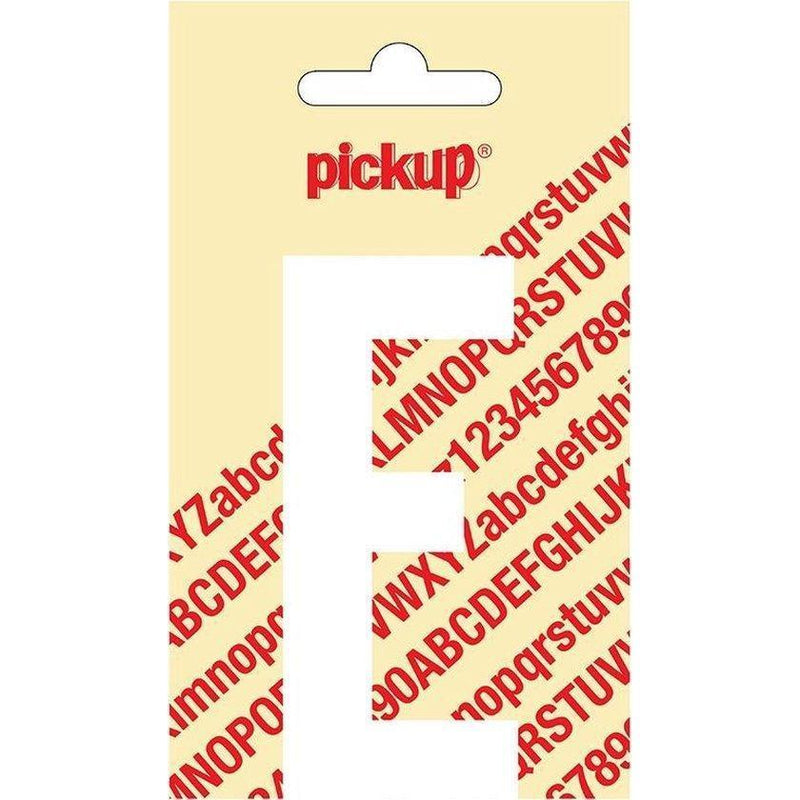 Plakletter Nobel 90 mm. wit E-PICKUP STICKERS [BO]-Bouwhof shop (6690977349808)