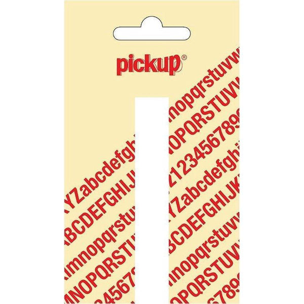 Plakletter Nobel 90 mm. wit I-PICKUP STICKERS [BO]-Bouwhof shop (6690977644720)