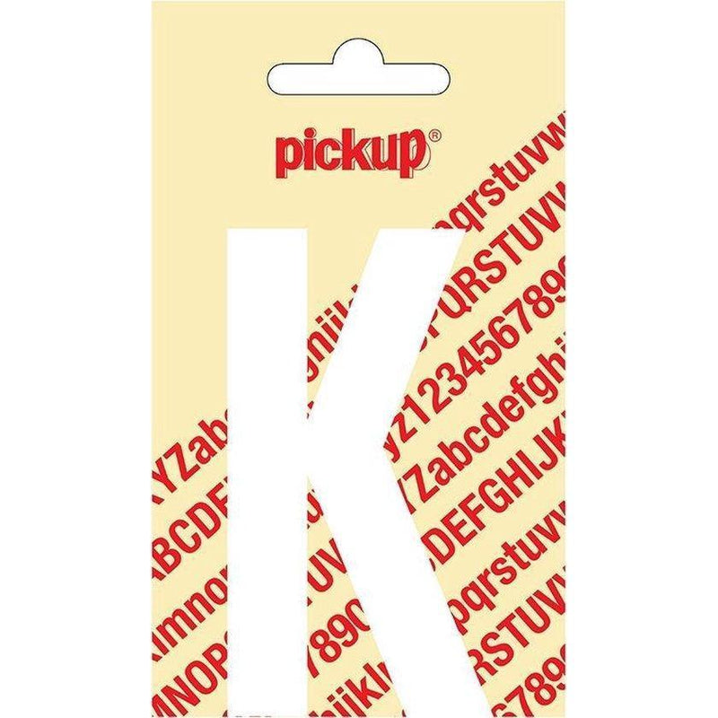 Plakletter Nobel 90 mm. wit K-PICKUP STICKERS [BO]-Bouwhof shop (6690977808560)