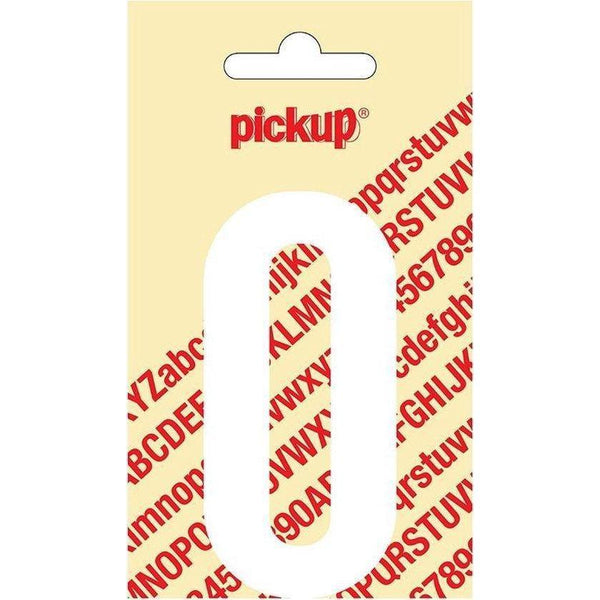 Plakletter Nobel 90 mm. wit O-PICKUP STICKERS [BO]-Bouwhof shop (6690978005168)