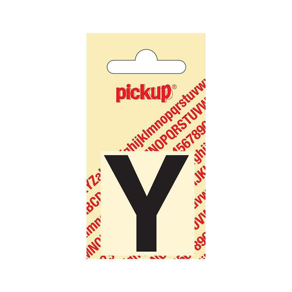 PLAKLETTER HELVETICA 40 MM. ZWART Y-PICKUP STICKERS [BO]-Bouwhof shop (6165699100848)