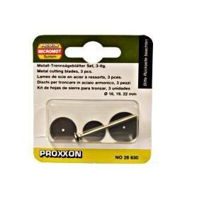 Proxxon Metaalzaagbladen 3 st.(Ø 16. 19. 22 mm) + houder-HEGNER & KO-Bouwhof shop (6657266647216)