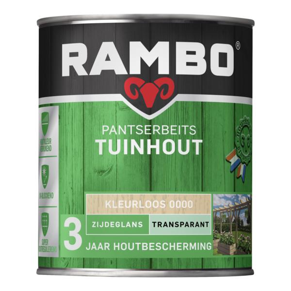 RAMBO PANTSERBEITS TUINHOUT TRANSPARANT ZIJDEGLANS 1200 KLEURLOOS 750 ML.-LUIJTEN VVZ-Bouwhof shop (6146875228336)