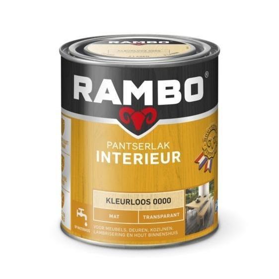 RAMBO PANTSERLAK INTERIEUR TRANSPARANT MAT 0777 WHITEWASH 750 ML.-LUIJTEN VVZ-Bouwhof shop (6207508873392)