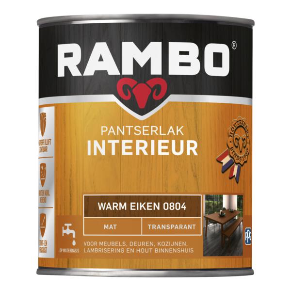 RAMBO PANTSERLAK INTERIEUR TRANSPARANT MAT 0804 WARMEIKEN 750 ML.-LUIJTEN VVZ-Bouwhof shop (6146876375216)