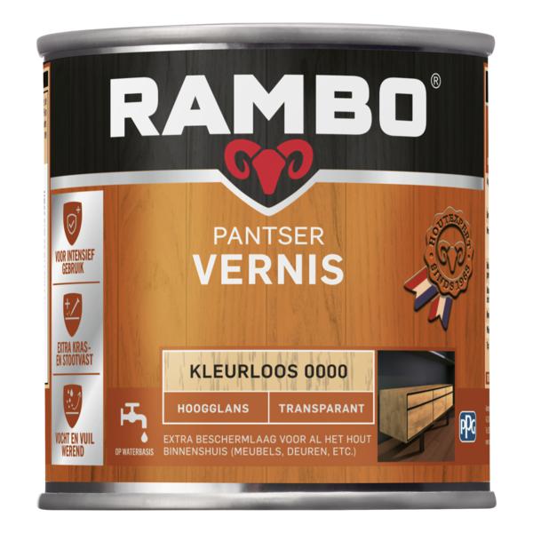 RAMBO PANTSERVERNIS HOOGGLANS KLEURLOOS 250 ML.-LUIJTEN VVZ-Bouwhof shop (6146876276912)