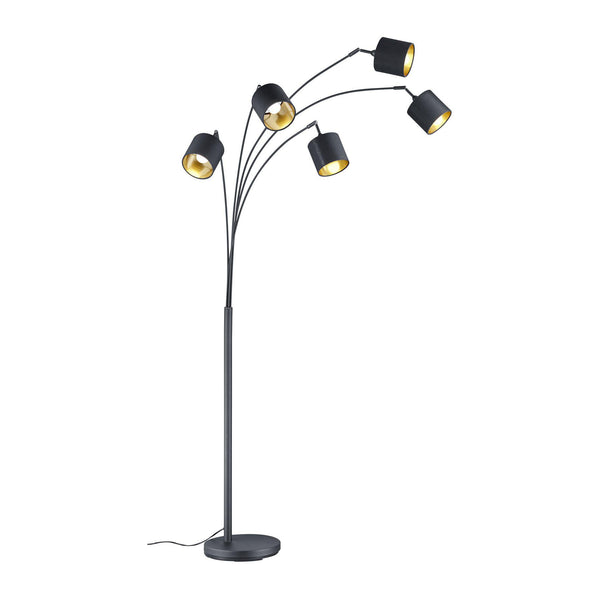 Reality - Vloerlamp Tommy mat zwart-TRIO LIGHTING (verlichting)-Bouwhof shop (6936646058160)