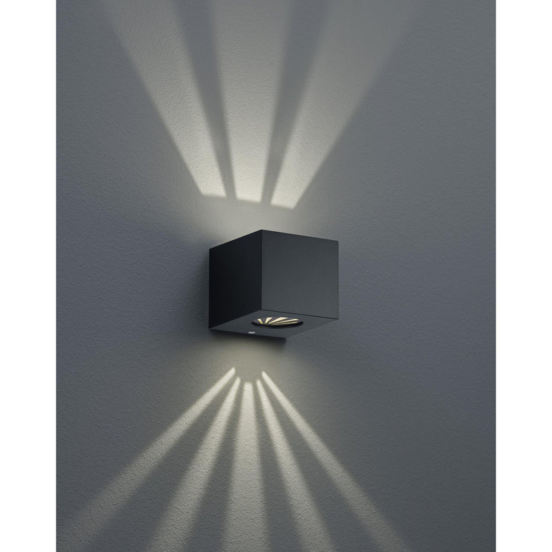 Reality wandlamp Cordoba (incl. 2 x 2W LED. 3000K. 2 x 200Lm)-TRIO (verlichting)-Bouwhof shop (6702493106352)