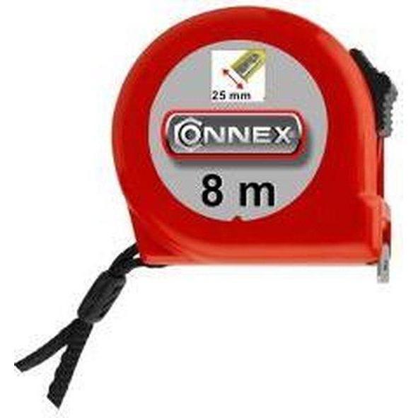 ROLMETER 8m ABS 25 MM. EURO-IJKING-CONMETALL (ijzerwaren) | CELLE-Bouwhof shop (6658856026288)