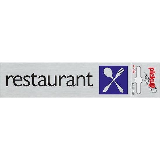 Route Alulook 165x44 mm. Restaurant-PICKUP STICKERS [BO]-Bouwhof shop (6690970828976)