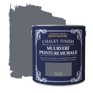 Rust-Oleum Chalky Finish Chalky Finish Muurverf Marine Grijs 125ml-MARTIN MATHYS NV/SA-Bouwhof shop (6644589985968)