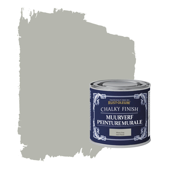 Rust-Oleum Chalky Finish Chalky Finish Muurverf Warm Grijs 125ml-MARTIN MATHYS NV/SA-Bouwhof shop (6690947301552)