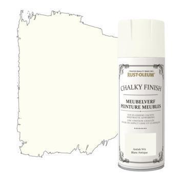 Rust-Oleum Chalky Finish Meubelverf Antiek Wit spuitbus 400ml-MARTIN MATHYS NV/SA-Bouwhof shop (6644588609712)