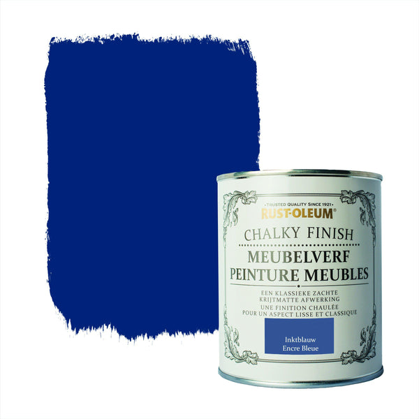 Rust-Oleum Chalky Finish Meubelverf Inktblauw 750ml-MARTIN MATHYS NV/SA-Bouwhof shop (6644588445872)