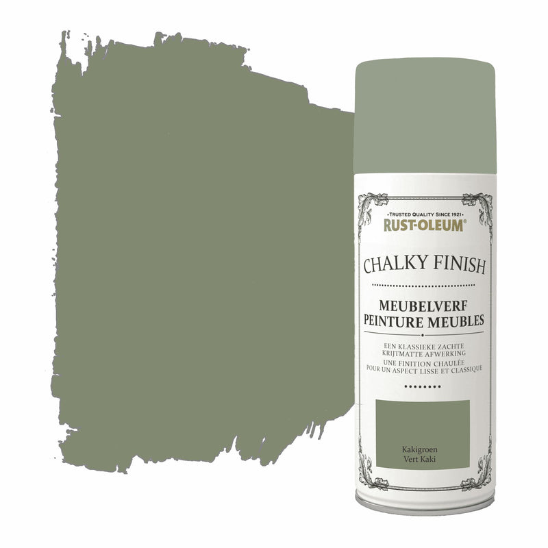 Rust-Oleum Chalky Finish Meubelverf Kakigroen spuitbus 400ml-MARTIN MATHYS NV/SA-Bouwhof shop