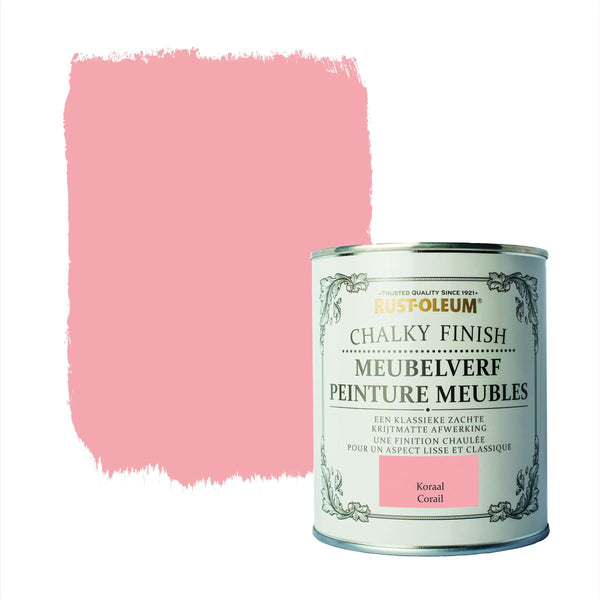 Rust-Oleum Chalky Finish Meubelverf Koraal 750ml-MARTIN MATHYS NV/SA-Bouwhof shop (6644588347568)