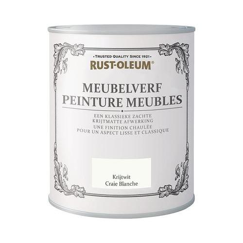 Rust-Oleum Chalky Finish Meubelverf Krijtwit 125ml-MARTIN MATHYS NV/SA-Bouwhof shop (6690946711728)