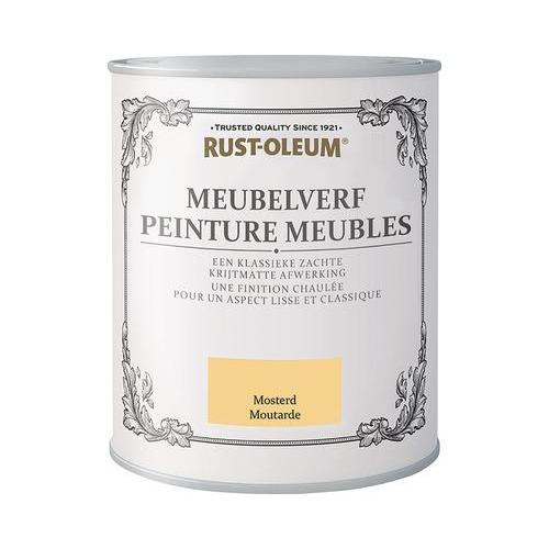 Rust-Oleum Chalky Finish Meubelverf Mosterd 125ml-MARTIN MATHYS NV/SA-Bouwhof shop (6644586578096)