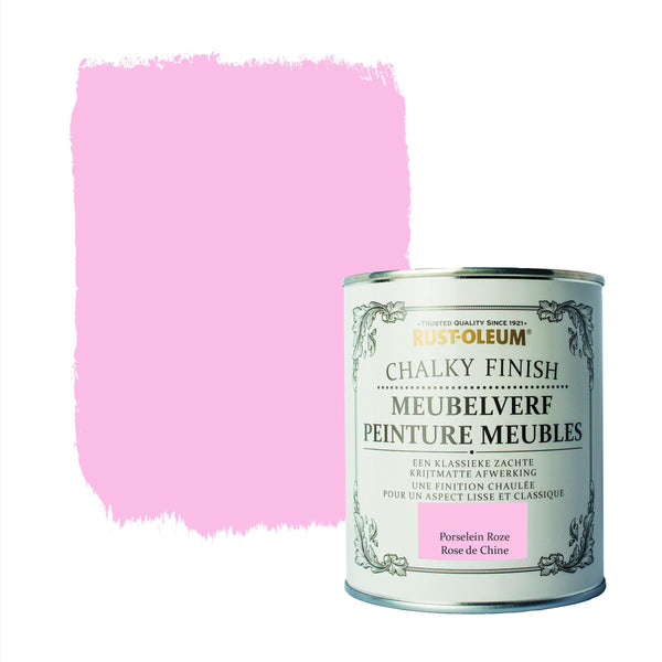 Rust-Oleum Chalky Finish Meubelverf Porselein Roze 750ml-MARTIN MATHYS NV/SA-Bouwhof shop (6644588282032)